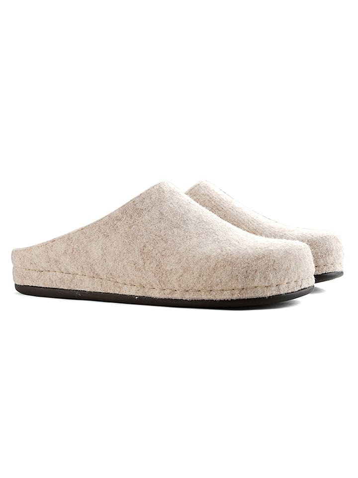 Travelin` Kapcie "Be Home" w kolorze beżowym rozmiar: 43