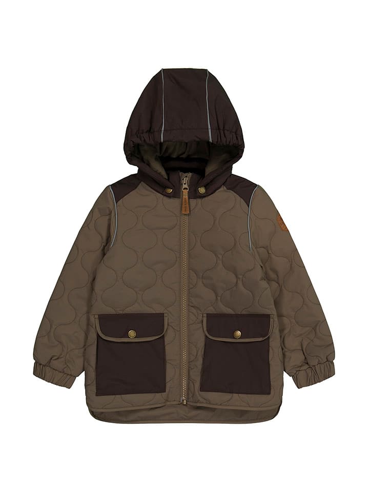 mikk-line Kurtka termiczna w kolorze brązowym rozmiar: 140