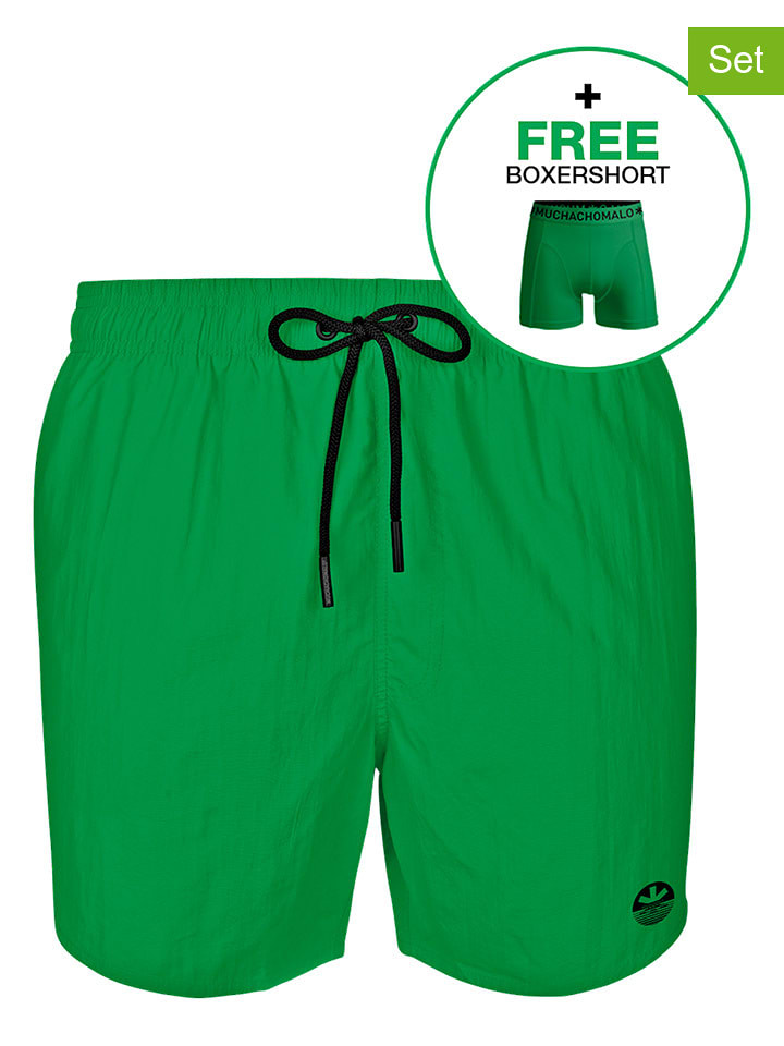 Muchachomalo 2-częściowy zestaw w kolorze zielonym rozmiar: L