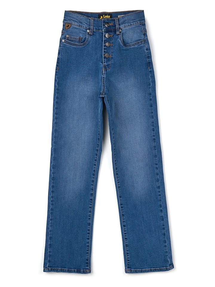 Lois Dżinsy - Regular fit - w kolorze granatowym rozmiar: 152