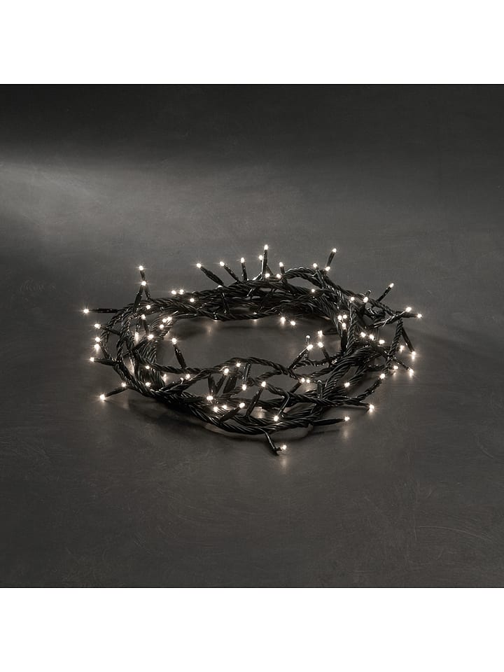 Konstsmide Łańcuch świetlny LED w kolorze zimnej bieli - dł. 12,16 cm rozmiar: onesize