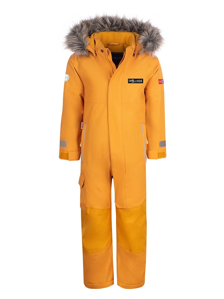 Kombinezon zimowy "Kirkenes" w kolorze żółtym