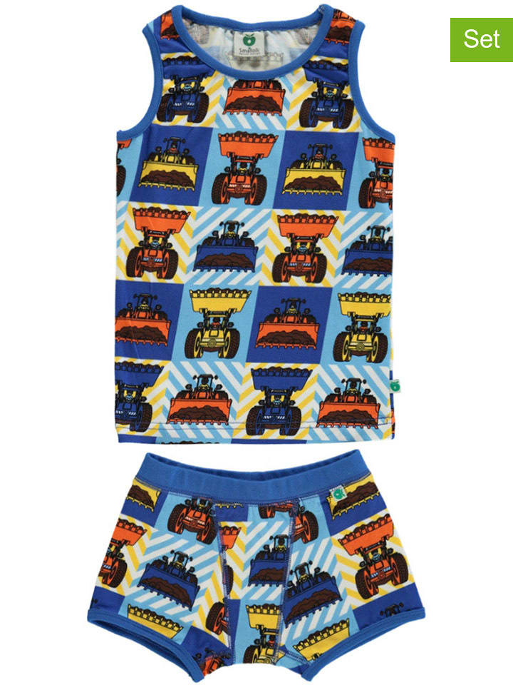 Småfolk 2-częściowy zestaw bielizny ze wzorem rozmiar: 146/152