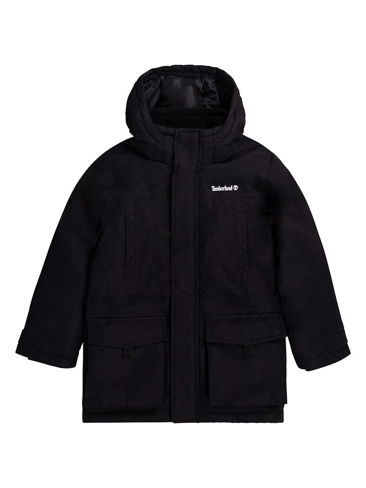 Kurtka przejściowa w kolorze czarnym