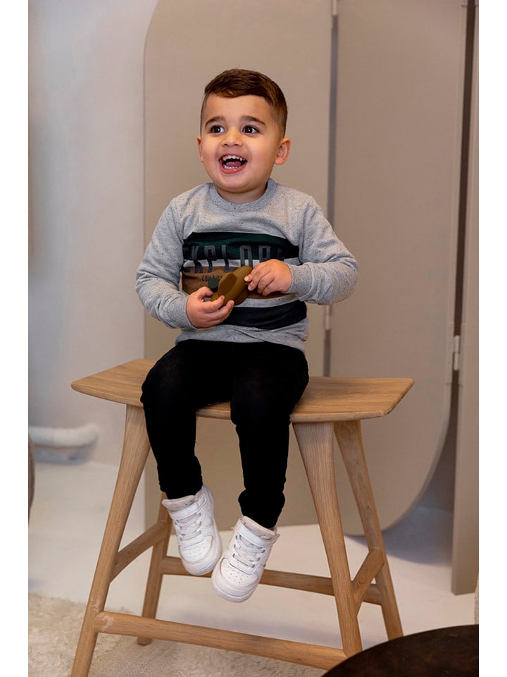 Dirkje Bluza w kolorze szarym rozmiar: 92