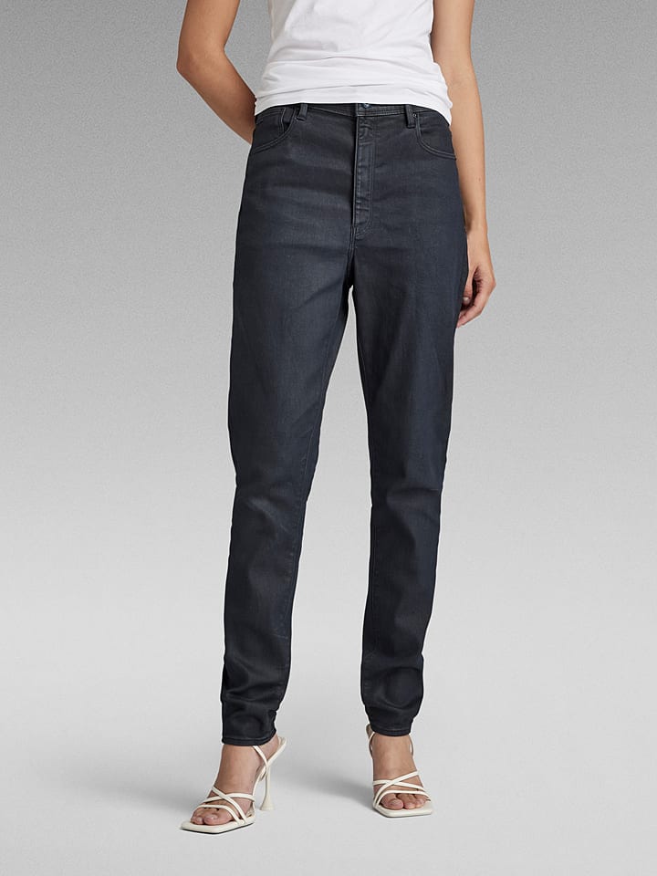 G-Star Dżinsy - Skinny fit - w kolorze czarnym rozmiar: W28/L32