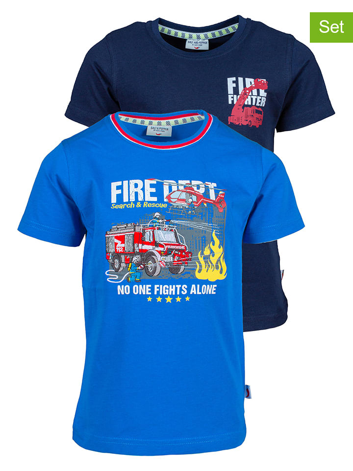 Koszulki (2 szt.) ze wzorem