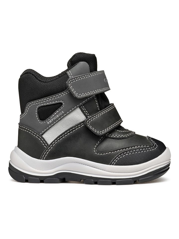 Geox Botki "Flanfil" w kolorze czarno-szarym rozmiar: 23