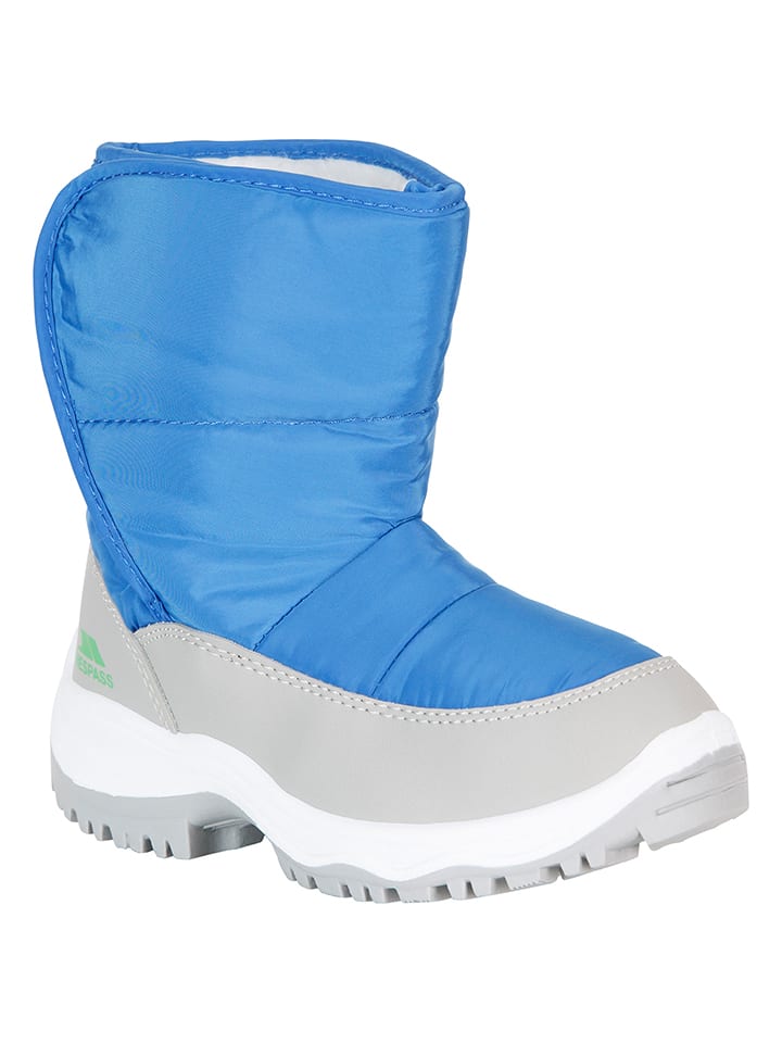 Kozaki zimowe "Hayden" w kolorze niebieskim