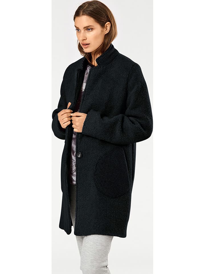 Heine Płaszcz przejściowy w kolorze czarnym rozmiar: 44