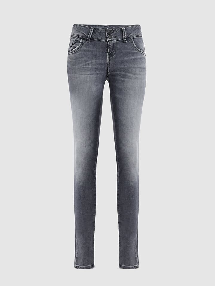 LTB Dżinsy "Molly M" - Slim fit - w kolorze szarym rozmiar: W30/L36