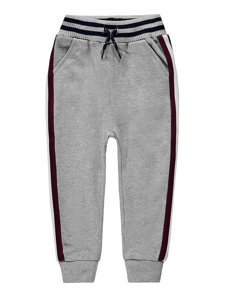 Spodnie dresowe w kolorze szaro-czarnym