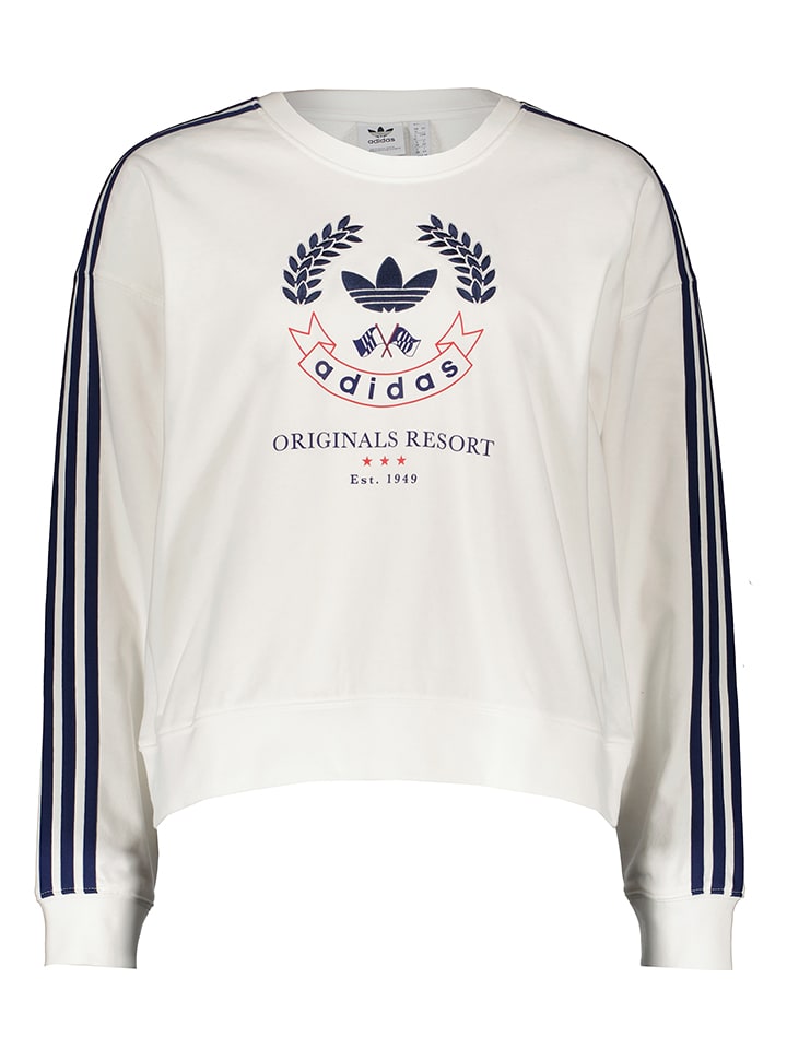 adidas Bluza w kolorze białym rozmiar: 34