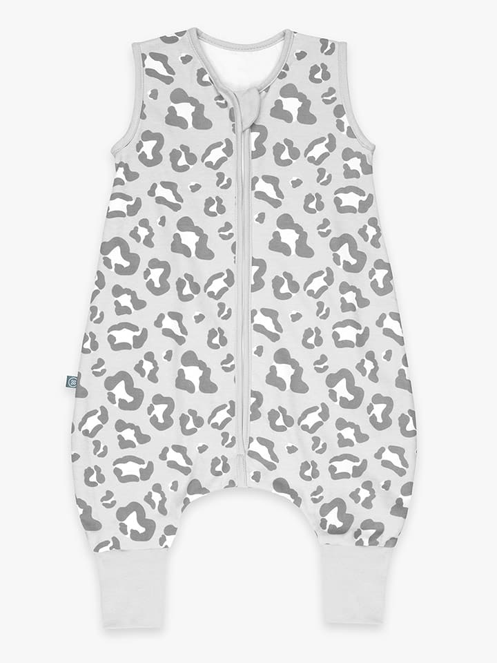 Emma&Noah Śpiworek w kolorze szarym z nóżkami rozmiar: 70 cm