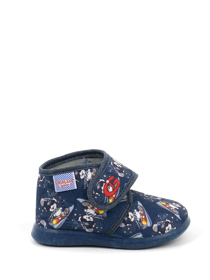 Kapcie w kolorze granatowym