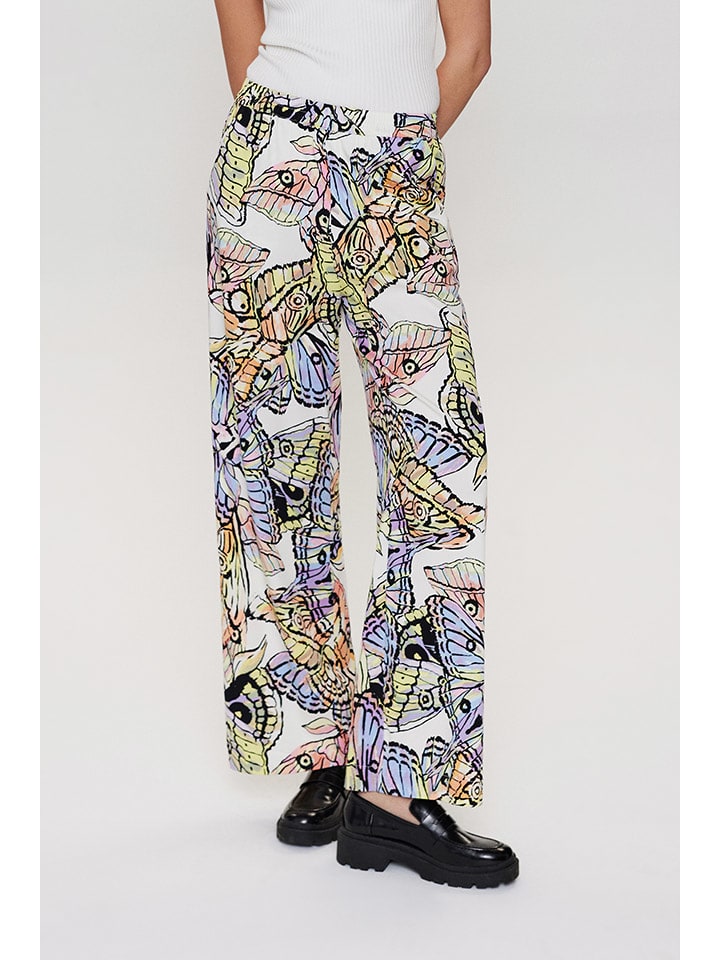 NÜMPH Spodnie "Nugala" ze wzorem rozmiar: 44