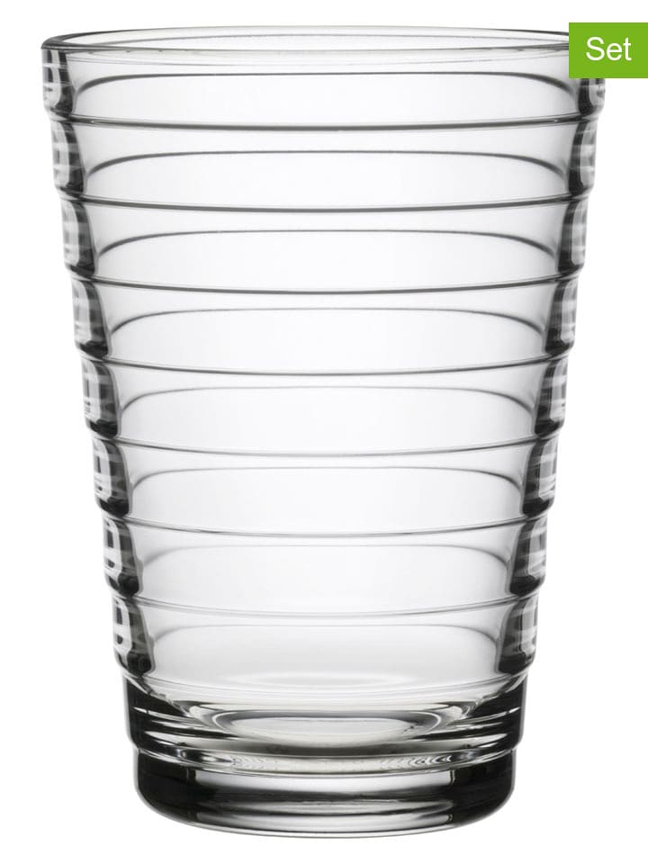 Moomin Szklanki (2 szt.) "Aino Aalto" - 330 ml rozmiar: onesize