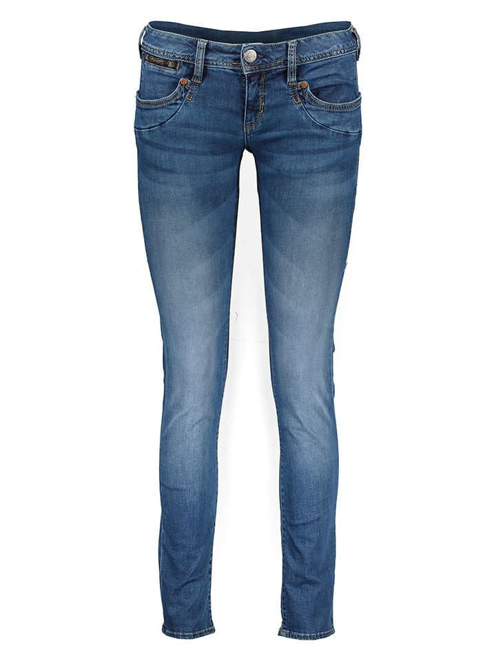 Herrlicher Dżinsy - Skinny fit - w kolorze niebieskim rozmiar: W24/L32