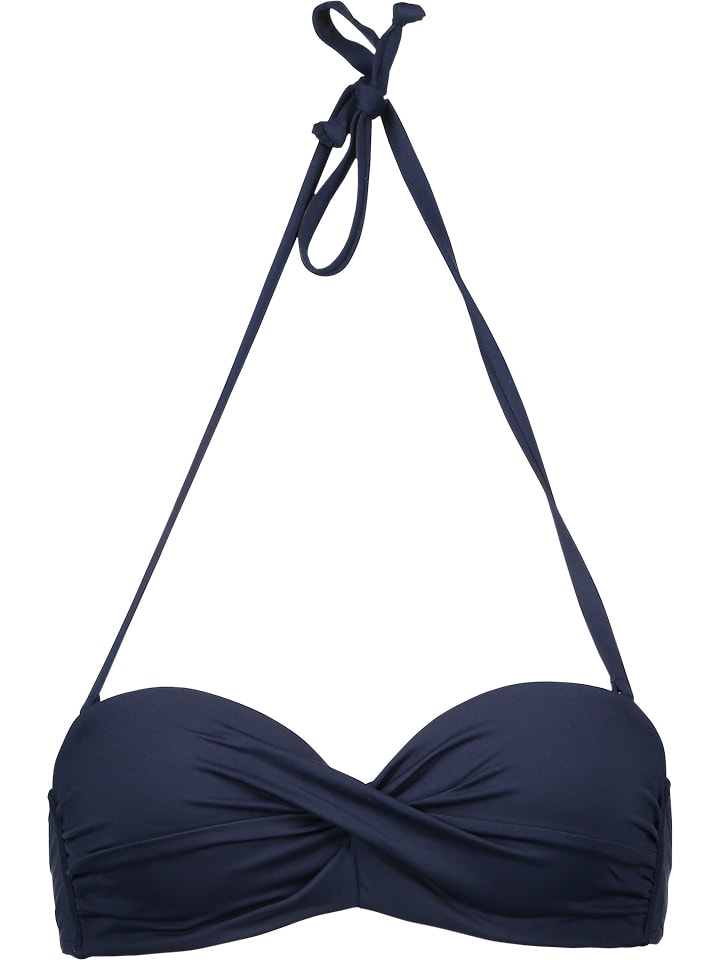 Biustonosz bikini w kolorze granatowym