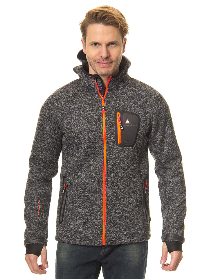 Kurtka polarowa w kolorze antracytowym