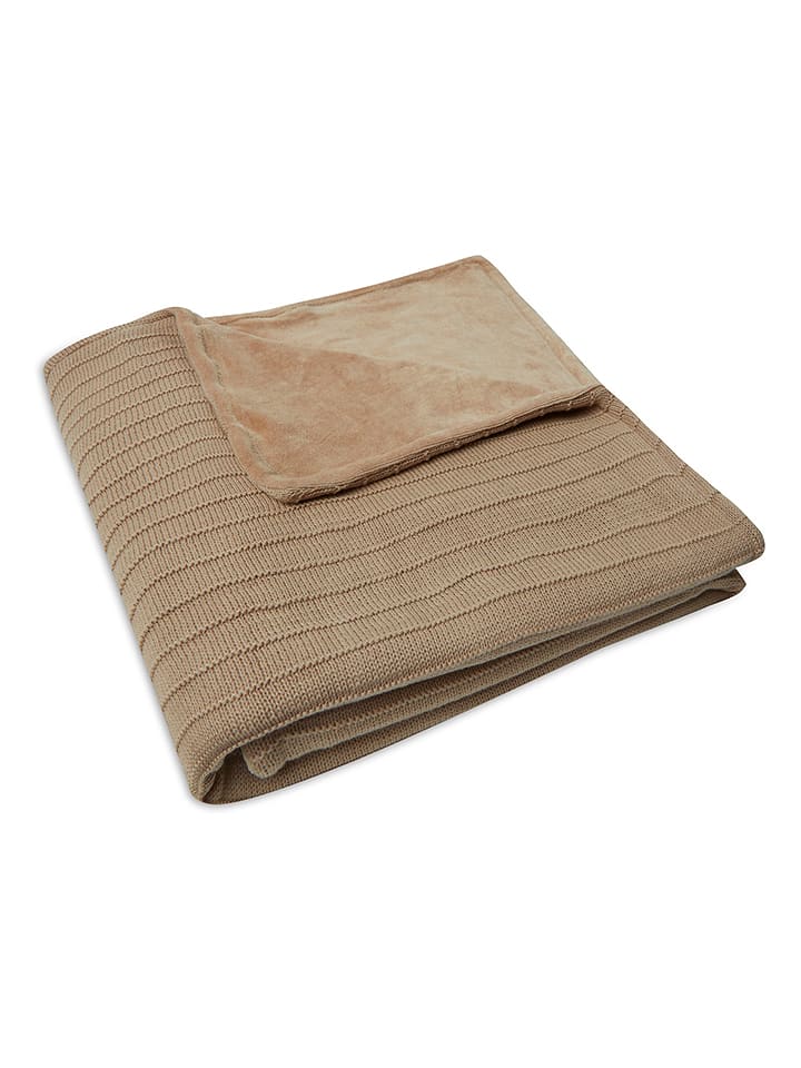 Jollein Kocyk niemowlęcy w kolorze jasnobrązowym - 150 x 100 cm - 2 TOG rozmiar: onesize