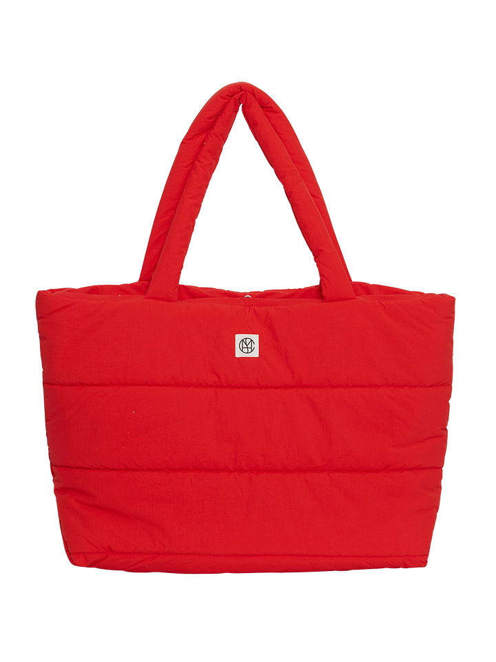 MOSS COPENHAGEN Shopper bag w kolorze czerwonym - 54 x 32 cm rozmiar: onesize