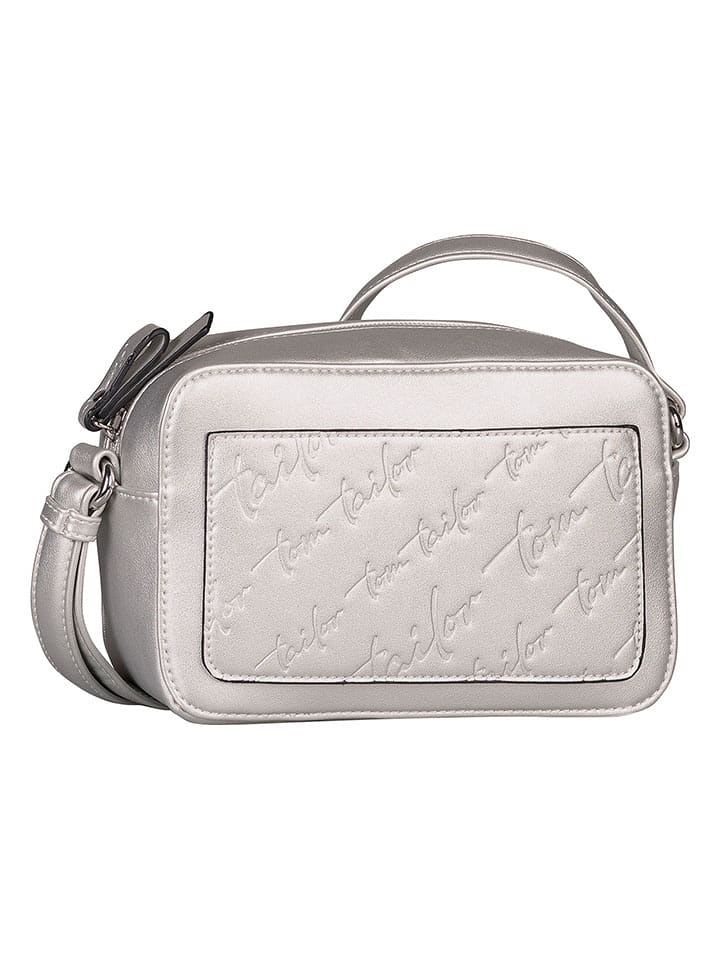 Tom Tailor Torebka "Wendi" w kolorze srebrnym - 20,5 x 13,5 x 8 cm rozmiar: onesize