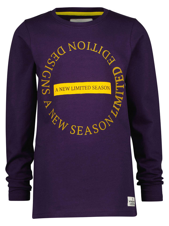 Koszulka "Jahiro" w kolorze fioletowym