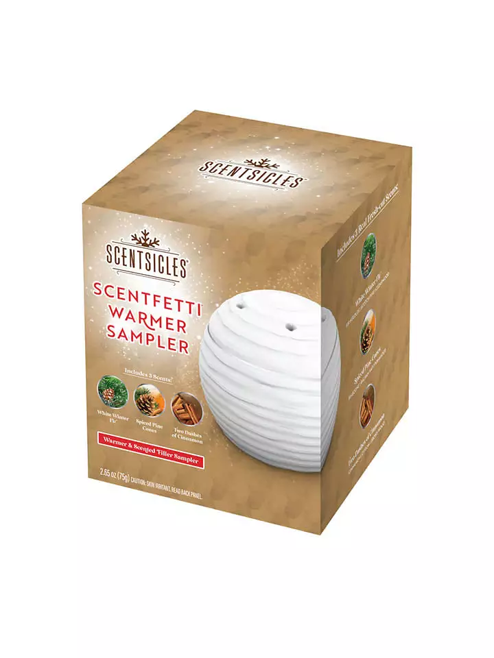 Scentsicles 4-częściowy zestaw "Xmas" w kolorze białym - 3x 25 g rozmiar: onesize