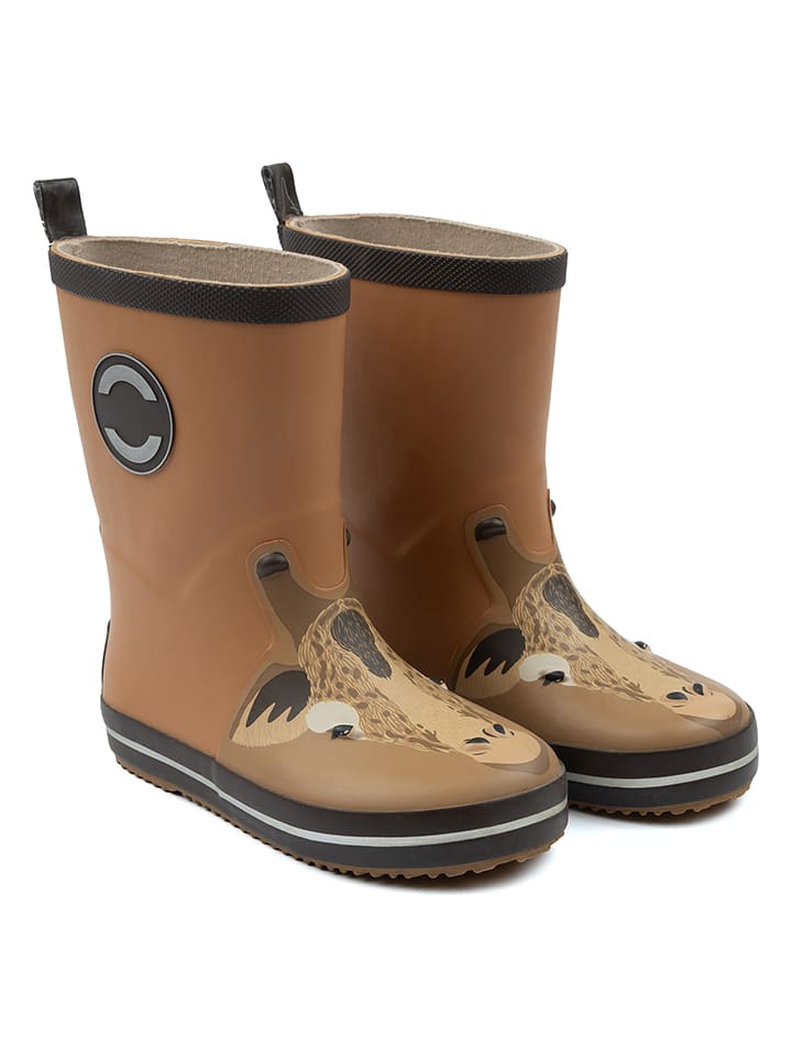 mikk-line Kalosze w kolorze jasnobrązowym rozmiar: 26