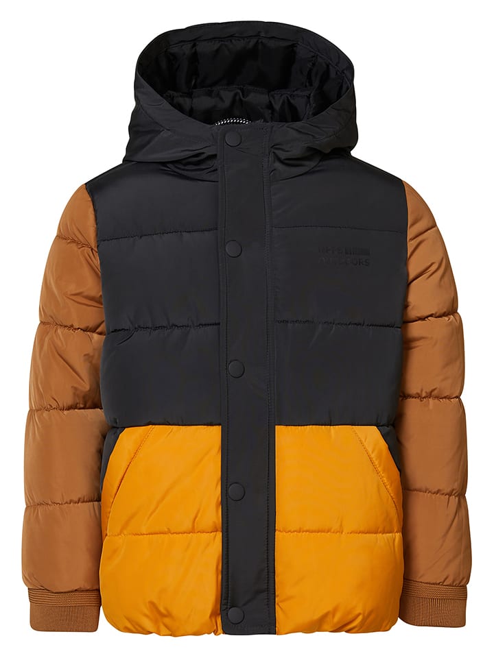 Noppies Kurtka przejściowa "Weaver" w kolorze żółto-jasnobrązowo-czarnym rozmiar: 122