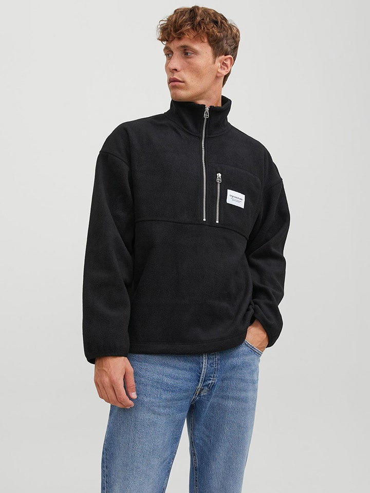 Jack & Jones Bluza polarowa w kolorze czarnym rozmiar: S