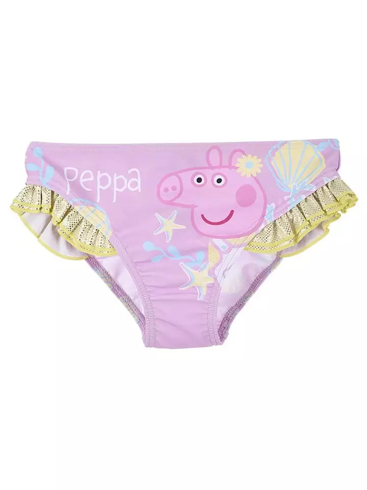 Peppa Pig Kąpielówki "Świnka Peppa" w kolorze jasnoróżowym rozmiar: 116