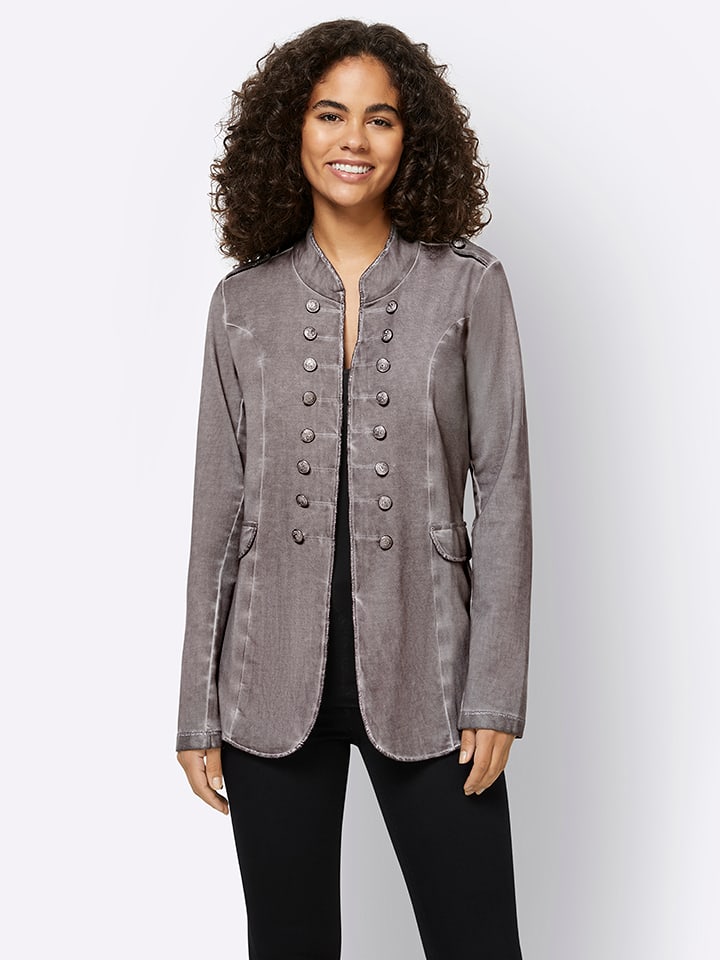 Heine Blezer w kolorze jasnoszarym rozmiar: 44