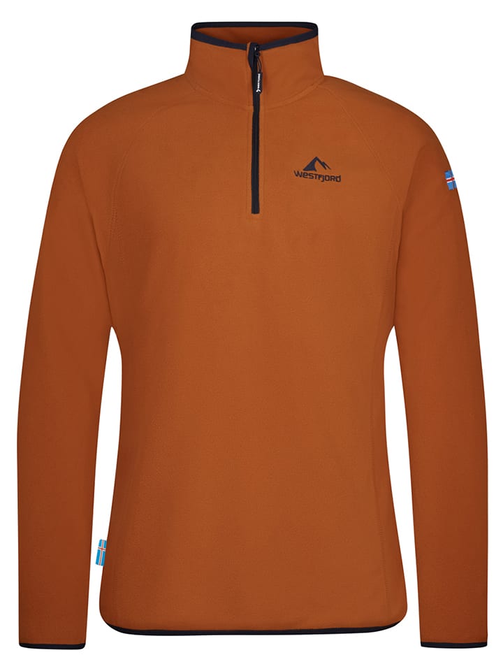 Westfjord Bluza polarowa "Hekla" w kolorze pomarańczowym rozmiar: 3XL