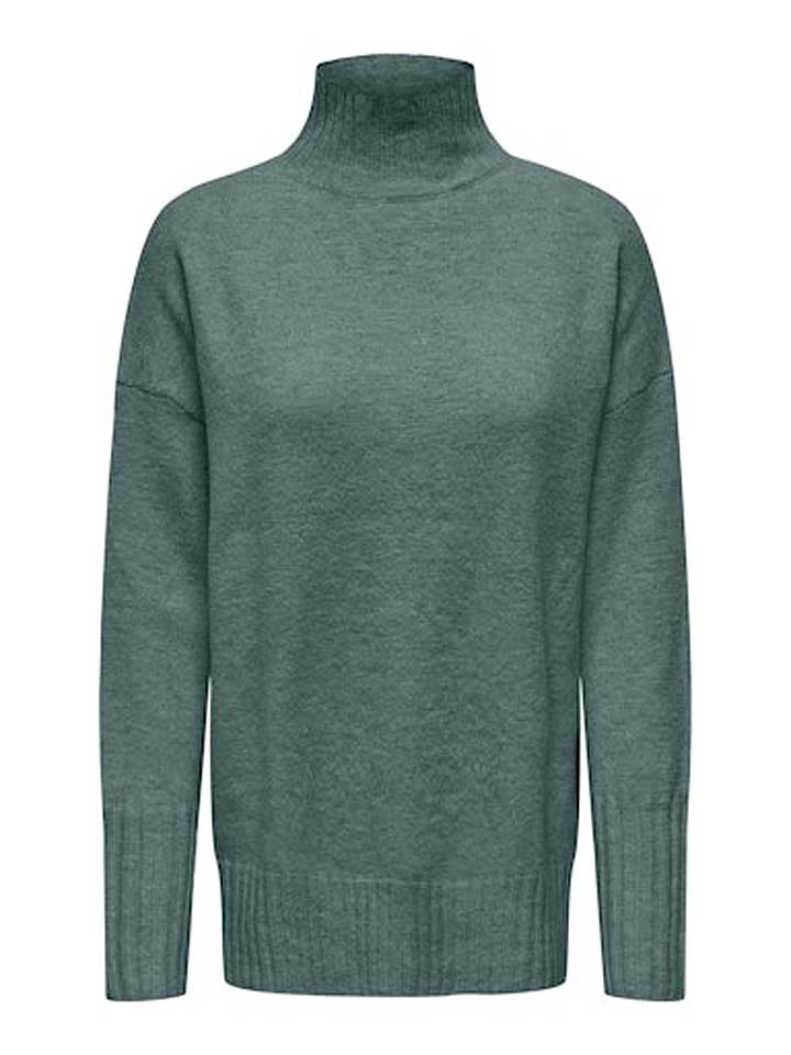 ONLY Sweter w kolorze turkusowym rozmiar: S
