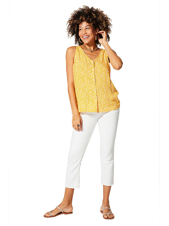 Aller Simplement Bluzka w kolorze żółtym rozmiar: 34/36