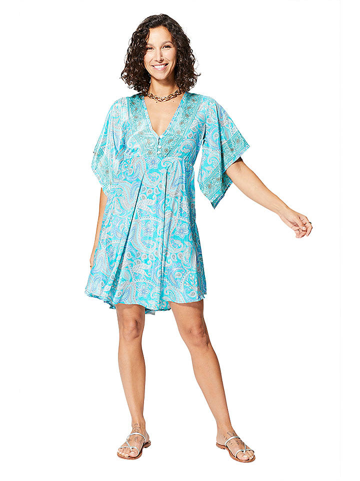 Aller Simplement Sukienka w kolorze turkusowym rozmiar: 34/36