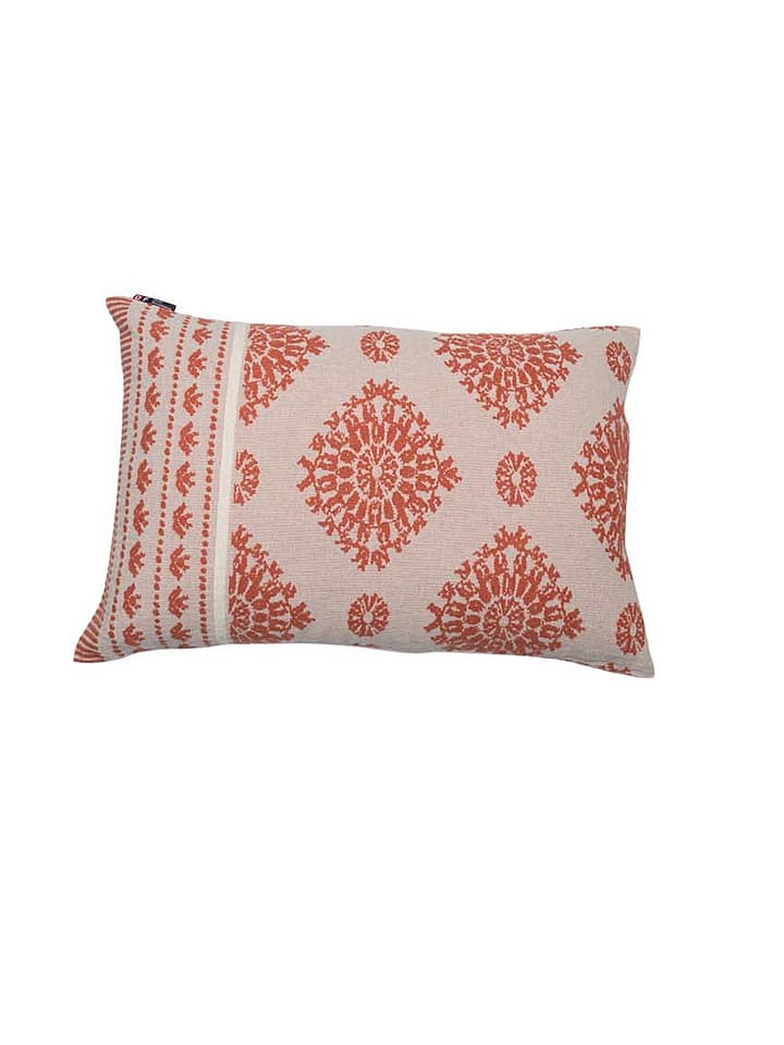David Fussenegger Poszewka w kolorze pomarańczowo-kremowym na poduszkę rozmiar: 40x60 cm