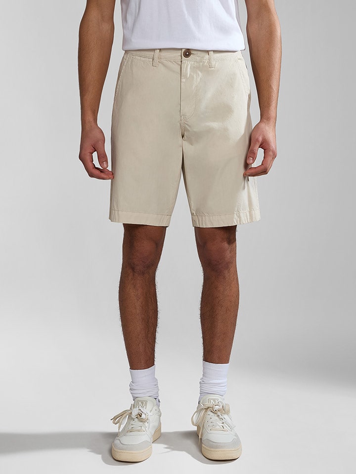 Napapijri Szorty w kolorze beżowym rozmiar: W38