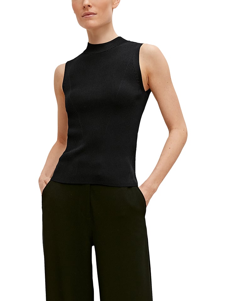 comma Bezrękawnik w kolorze czarnym rozmiar: 34