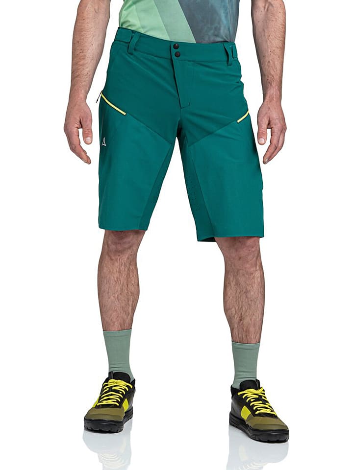 Schöffel Szorty kolarskie "Arosa" w kolorze zielonym rozmiar: 52