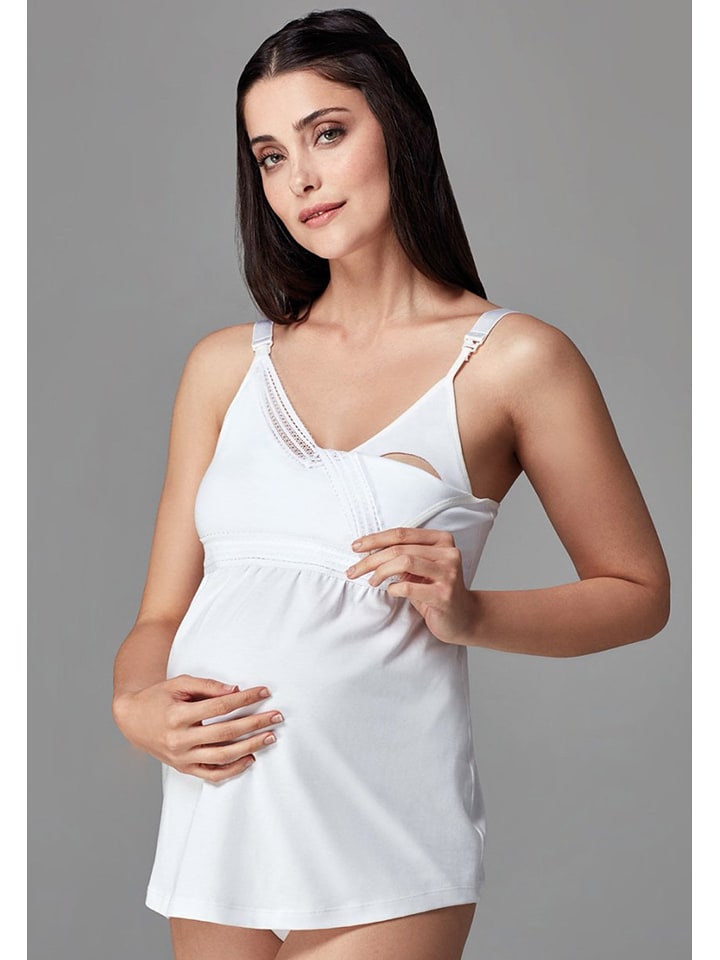 Dagi Top w kolorze białym do karmienia rozmiar: 38