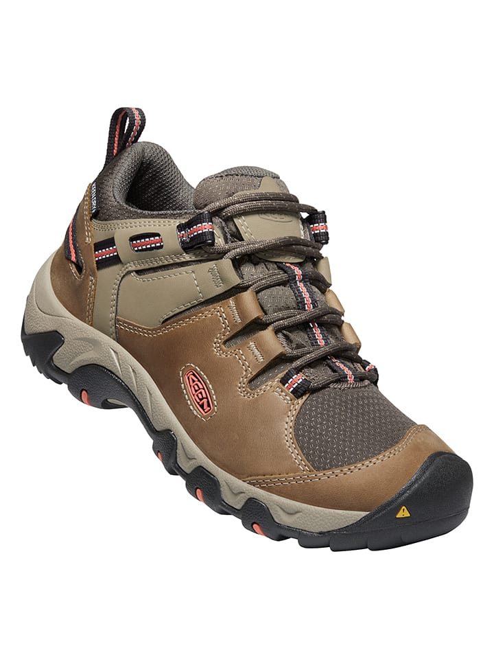 Keen Skórzane buty turystyczne "Steens" w kolorze jasnobrązowym rozmiar: 38