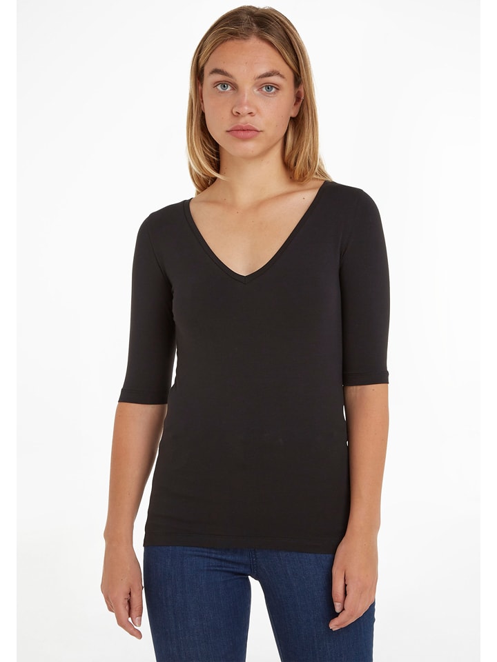 Tommy Hilfiger Koszulka w kolorze czarnym rozmiar: M