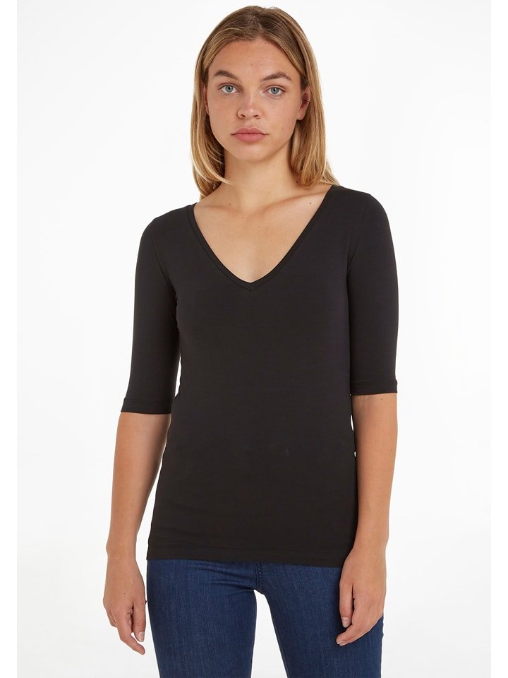 Tommy Hilfiger Koszulka w kolorze czarnym rozmiar: M