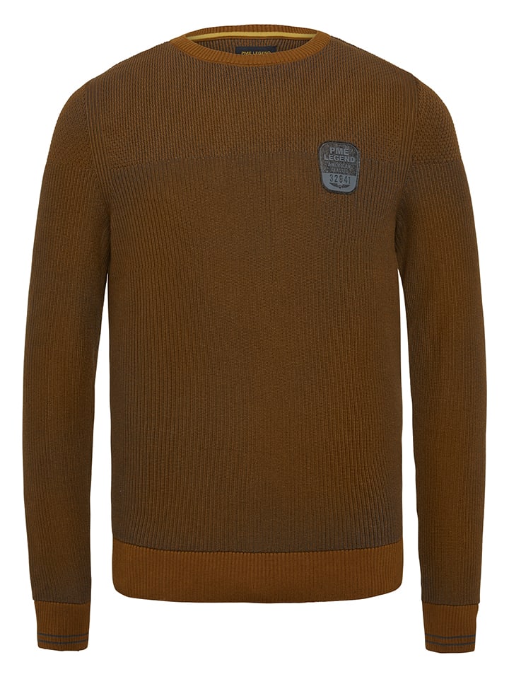 Sweter w kolorze brązowym