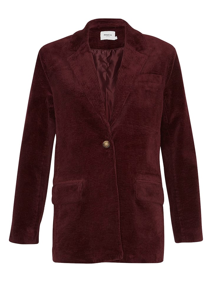 MOSS COPENHAGEN Blezer "Emalina" w kolorze bordowym rozmiar: S