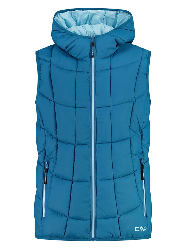 cmp Kamizelka pikowana w kolorze niebieskim rozmiar: 152