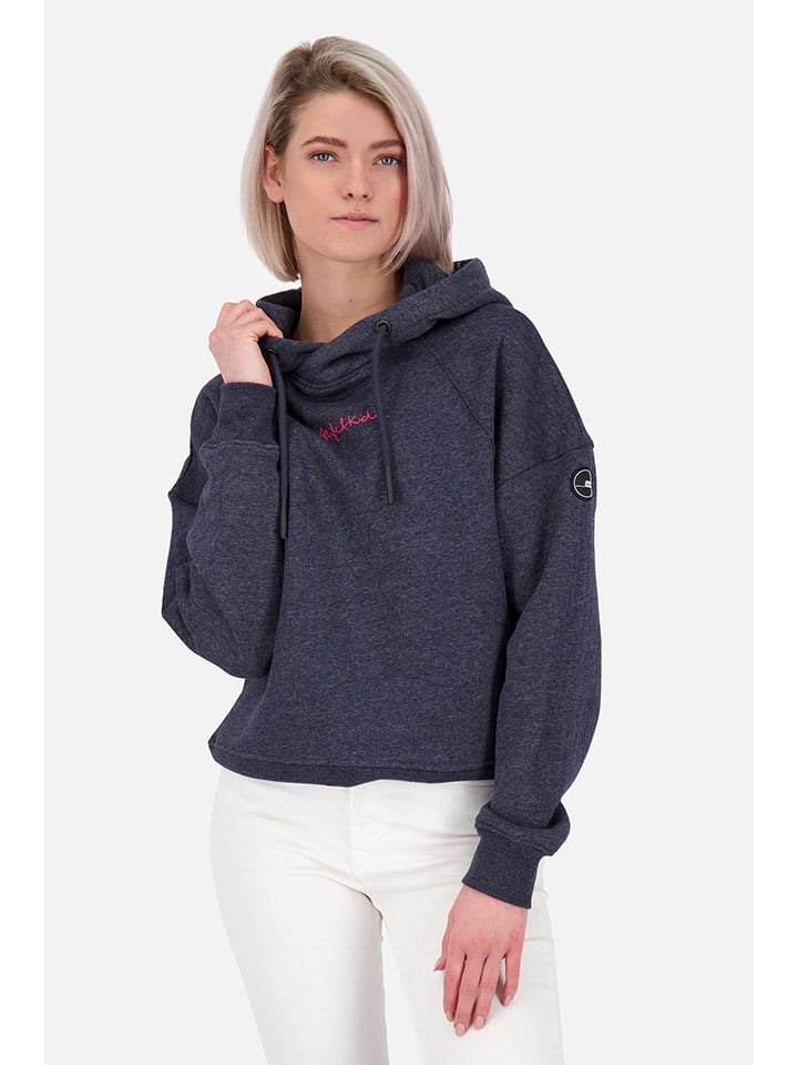 alife and kickin Bluza "Jessy" w kolorze granatowym rozmiar: M